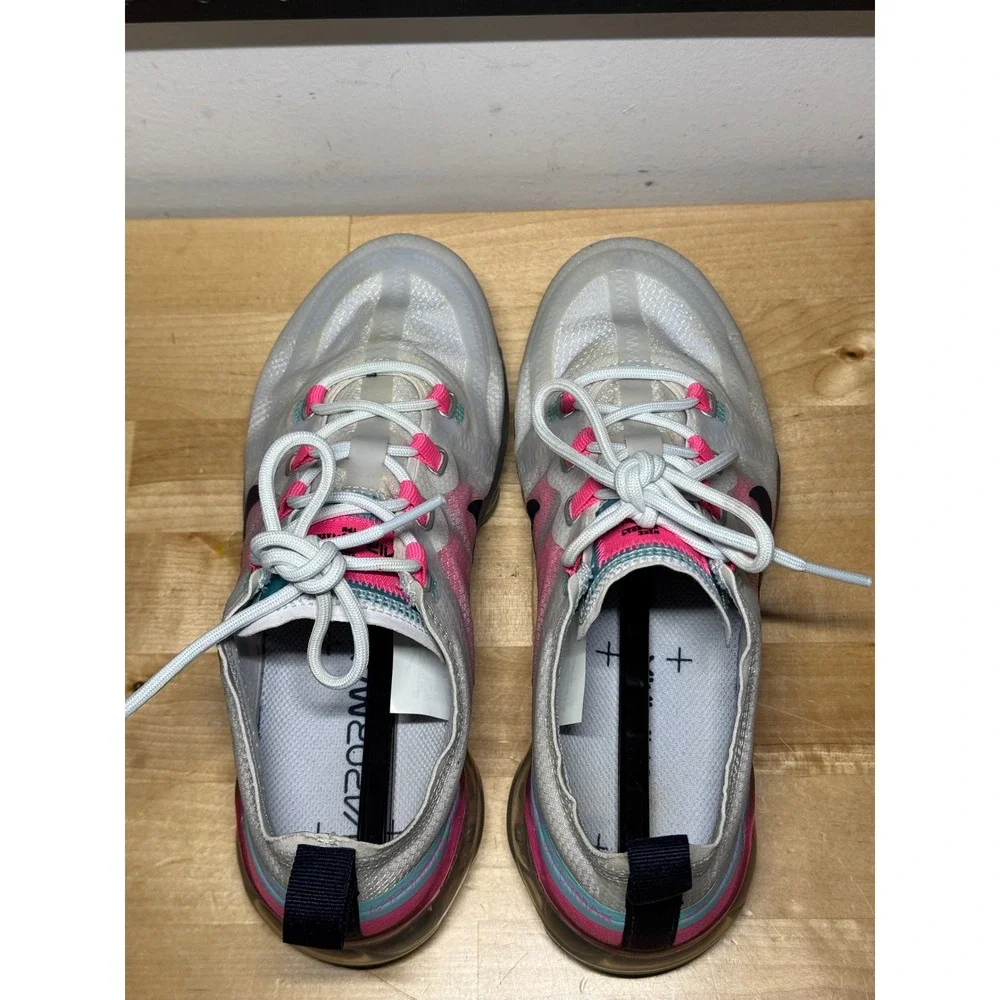 Nike Air Vapormax 2019 Womens 7 Summit White‎ Laser Fuchsia Pink AR6632-007